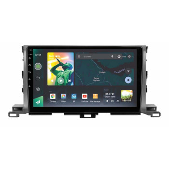 Штатна магнітола Sigma X10464 4+64 Gb Toyota Highlander 3 XU50 2013-2018 10"