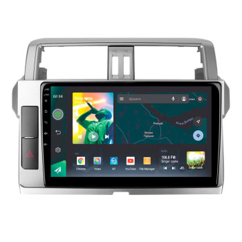 Штатна магнітола Sigma X10464 4+64 Gb Toyota Land Cruiser Prado 150 2013-2017 10"