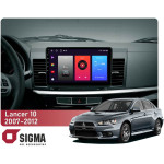 Штатна магнітола Sigma F10216 2+32 Gb Mitsubishi Lancer 10 CY 2007-2012 (B) 10