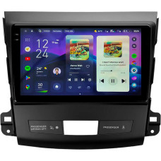 Штатная магнитола Teyes CC4 Pro 2k 12+256 Gb Mitsubishi Outlander 2 CW0W 2005-2013 / Citroen C-Crosser 1 2007-2013 / Peugeot 4007 2007-2012 (B) 9"