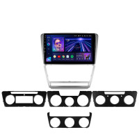 Штатная магнитола Teyes CC3 4+64 Gb Skoda Octavia 2 A5 2008-2013 Silver 10"
