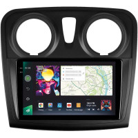 Штатна магнітола Sigma Pro 98128 2k 8+128 Gb Renault Logan 2 2012-2022, Sandero 2 2013-2022 (F2) (A) 9"