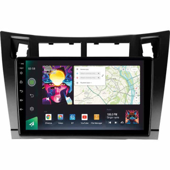 Штатна магнітола Sigma Pro 9464 4+64 Gb Toyota Yaris XP90 2005-2012 (F1) 9"