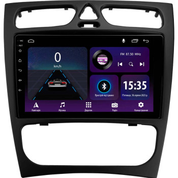 Штатна магнітола Sigma E9232 2+32 Gb Mercedes-Benz C-Class S203 CL203 W203 2000-2004 (F1) 9"