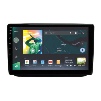 Штатна магнітола Sigma X10464 4+64 Gb Skoda Fabia 2 2007-2014 10"