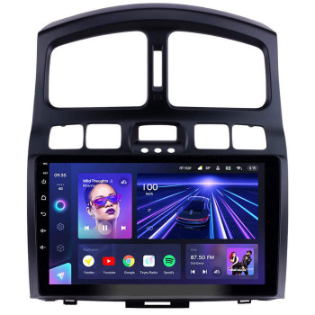 Штатна магнітола Teyes CC3L 4+32 Gb Hyundai Santa Fe SM 2000-2012, JAC S1 (Rein) 1 2007-2013 9"
