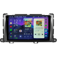 Штатная магнитола Teyes CC4 2k 6+64 Gb Toyota Sienna 3 XL30 2010-2014 9"