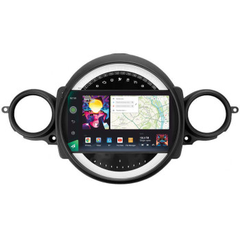 Штатна магнітола Sigma Pro 9464 4+64 Gb BMW Mini 2007-2015 (F1) 9"