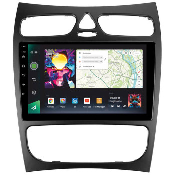 Штатна магнітола Sigma Pro 9464 4+64 Gb Mercedes-Benz CLK-Class C209 A209 2002-2005 (F2) 9"