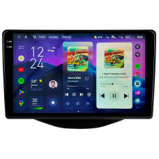 Штатная магнитола Teyes CC4 Pro 2k 12+256 Gb Peugeot 108/Toyota Aygo B40 2014-2021 (F2) 9"