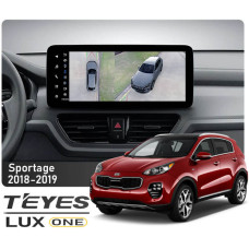 Штатная магнитола Teyes LUX ONE 6+128 Gb 360° Kia Sportage 2018-2019 (B) 12.3"
