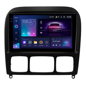 Штатная магнитола Teyes CC3 2k 4+64 Gb Mercedes-Benz S-Class W220 2006+ Black 9"