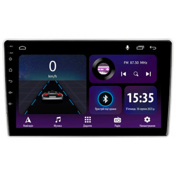 Штатна магнітола Sigma E9232 2+32 Gb Opel Astra/Vectra/Zafira/Corsa 2004-2014 Silver 9"