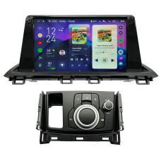 Штатная магнитола Teyes CC4 Pro 2k 8+128 Gb Mazda CX-4 2016-2018 с джойстиком 9"