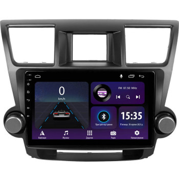 Штатна магнітола Sigma E10232 2+32 Gb Toyota Highlander 2 XU40 2007-2013 (F1) 10"