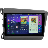 Штатная магнитола Teyes CC4 2k 8+128 Gb Honda Civic 9 FB FK FD 2011-2015 9"