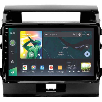 Штатна магнітола Sigma X10464 4+64 Gb Toyota Land Cruiser 200 11 2007-2015 (F1) 10"