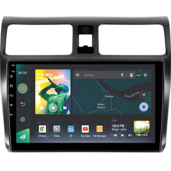 Штатна магнітола Sigma X10464 4+64 Gb Suzuki Swift 3 2003-2010 10"
