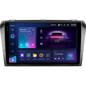 Штатная магнитола Teyes CC3 2k 4+64 Gb Mazda 3 1 BK 2003-2009 9"