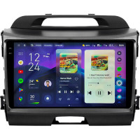 Штатная магнитола Teyes CC4 Pro 2k 8+128 Gb Kia Sportage 3 SL 2010-2016 (B) 9"
