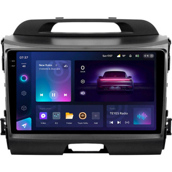 Штатная магнитола Teyes CC3 2k 4+32 Gb Kia Sportage 3 SL 2010-2016 (C) 9"