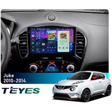 Штатная магнитола Teyes CC4 Pro 2k 8+128 Gb Nissan Juke 2010-2014 9"