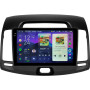 Штатная магнитола Teyes CC4 Pro 2k 8+128 Gb Hyundai Elantra 4 HD 2006-2012 9"