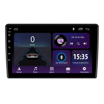 Штатна магнітола Sigma E9232 2+32 Gb Renault Duster 2015-2021 / LADA Largus 1 2021 (F1) 9"