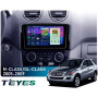 Штатная магнитола Teyes CC4 Pro 2k 8+128 Gb Mercedes-Benz ML GL ML350 GL320 X164 2005-2009 (F1) 9"
