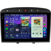 Штатная магнитола Teyes CC4 Pro 2k 12+256 Gb Peugeot 408 1 T7 2012-2020, 308 2007-2015 9"