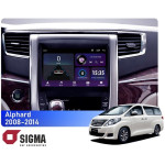 Штатная магнитола Sigma E9232 2+32 Gb Toyota Alphard H20 2008-2014 9