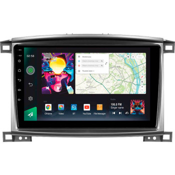 Штатна магнітола Sigma Pro 10464 4+64 Gb Toyota Land Cruiser LC 100-B 2002-2007 (B) 10"