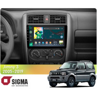Штатная магнитола Sigma X9232 2+32 Gb Suzuki Jimny 3 2005-2019 9"