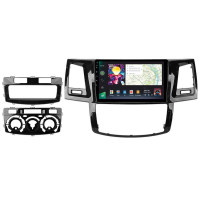 Штатная магнитола Sigma Pro 9464 4+64 Gb Toyota Fortuner 1 AN50 AN60, Hilux Revo/Vigo 2005-2007 (F2) 9"