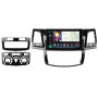 Штатна магнітола Sigma Pro 9464 4+64 Gb Toyota Fortuner 1 AN50 AN60, Hilux Revo/Vigo 2005-2007 (F2) 9