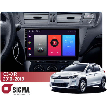 Штатная магнитола Sigma F10216 2+32 Gb Citroen C3-XR 2010-2018 (F2) 10"