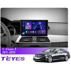 Штатная магнитола Teyes CC3L 4+32 Gb Mercedes-Benz C-Class 3 W204 C204 S204 2011-2015 9"