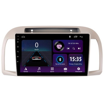 Штатна магнітола Sigma E9232 2+32 Gb Nissan March 3 K12 2002-2010 9"