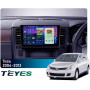 Штатная магнитола Teyes CC4 Pro 2k 8+128 Gb Nissan Tiida C11 2004-2013 (F2) 9"