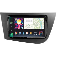 Штатная магнитола Sigma Pro 98128 8+128 Gb Seat Leon 2 2005-2012 (PQ) (F1) 9"
