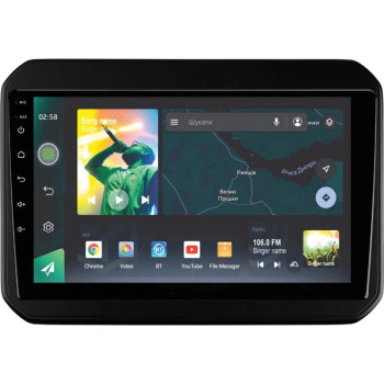 Штатна магнітола Sigma X9464 4+64 Gb Suzuki Ignis 2016-2020 9"