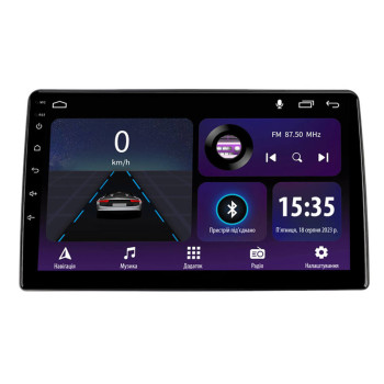 Штатна магнітола Sigma E9232 2+32 Gb Nissan Tiida 2005-2010 9"