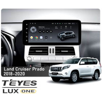 Штатная магнитола Teyes LUX ONE 6+128 Gb Toyota Land Cruiser Prado 150 2018-2020 12.3"
