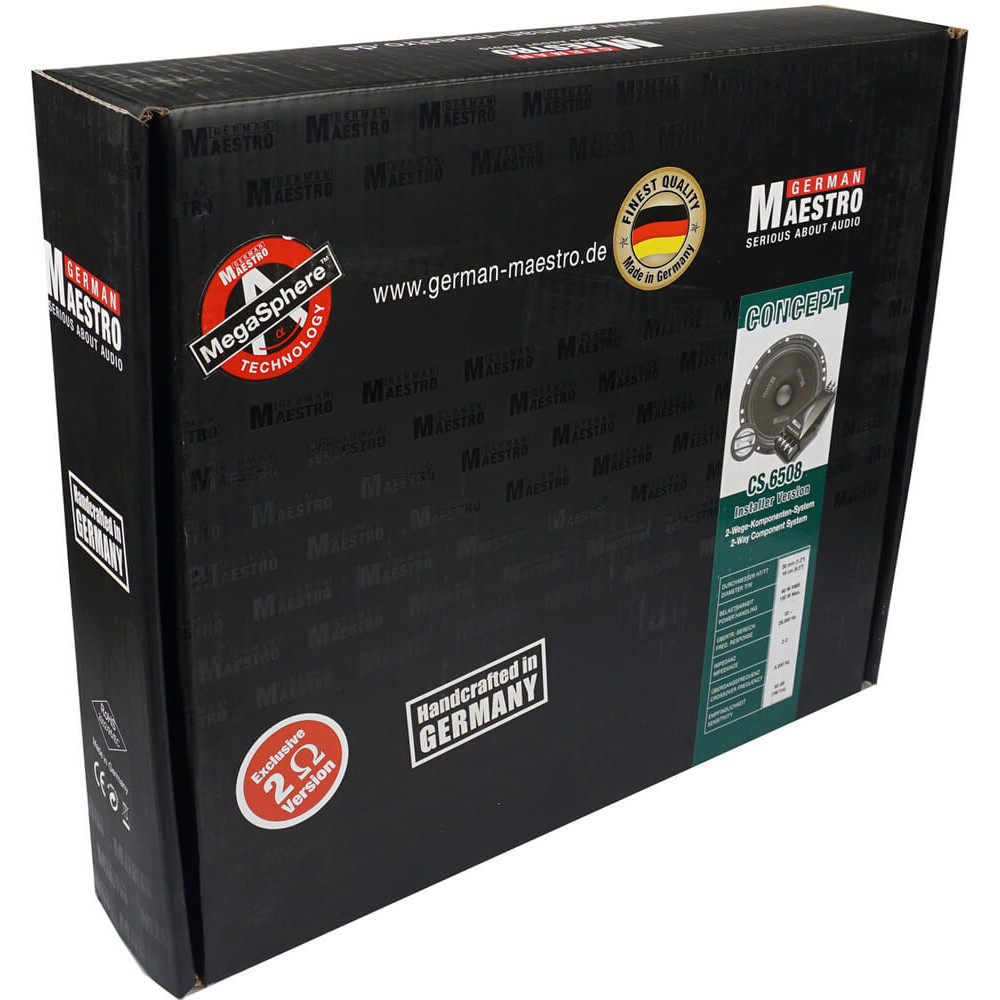 Автоакустика German Maestro CS 6508 IV 2Ohms (Installer Version)