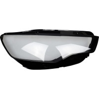 Стекло фары для Audi A6 C7 2010-2014 дорестайлинг (правое)