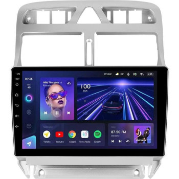 Штатна магнітола Teyes CC3L 4+32 Gb Peugeot 307 1 2001-2008 9"