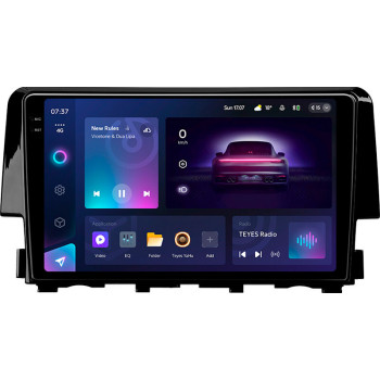 Штатная магнитола Teyes CC3 2k 4+32 Gb Honda Civic 10 FC FK 2015-2020 9"