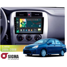 Штатная магнитола Sigma X9232 2+32 Gb Suzuki Liana 1 2004-2008 9"