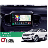 Штатна магнітола Sigma Pro 108128 2k 8+128 Gb Kia Sorento 3 2014-2017 (A) 10"