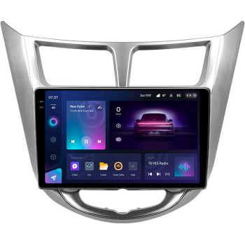 Штатная магнитола Teyes CC3 2k 4+32 Gb Hyundai Solaris 1 2010-2016 9"